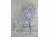 Landscape by Quinto Martini, 1908, oil on cardboard, offered May 2017