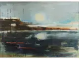 Lido Bettarini, View of The Viareggio Mole 1964