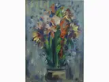 Flowers in a Vase 1950 by Enzo Pregno, 1898, oil on canvas, offered May 2017