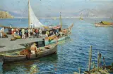 Attilio Pratella, The departure of the fishermen