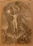 Adolf Hirémy-Hirschl, The truth revealed by time (study)