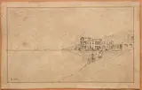 Federico Cortese, Veduta di Posillipo con Palazzo Donn'Anna