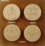 Mario Moschi, Quattro medaglioni