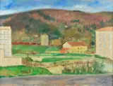 Diego Fanciullacci, Paesaggio con case