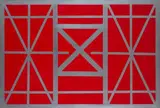 Remo Remotti, Costruzione rossa, cm.