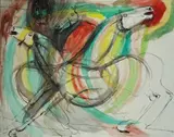 Bruno Cassinari, Cavalli