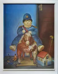 Pedrito by Fernando Botero, offered Dec 2020