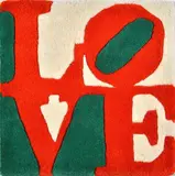 Robert Indiana, Magyar Love, 2006, Tappeto