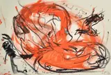 Emilio Vedova, (Disco in fiamme) Del nostro tempo - II