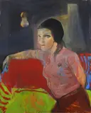 Ugo Attardi, Donna seduta