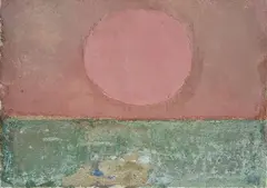Sole by Bruno Saetti, Sul verso: firma; etichetta e timbri Galleria Palazzo Vecchio, offered Dec 2020