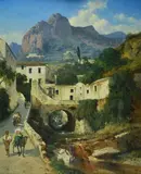 Albert Zimmermann, Valle dei mulini vicino Amalfi