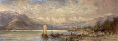 Conrad Hector Raffaele Carelli, Lago di como