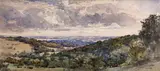 Conrad Hector Raffaele Carelli, Paesaggio toscano