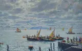 Attilio Pratella, Pescatori a Mergellina