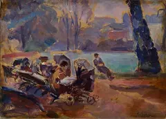 Al parco by Raffaele Ragione, offered Dec 2020