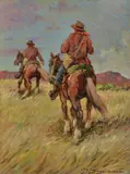 Carlo Domenici, Butteri a cavallo