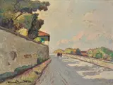 Gino Romiti, Strada con carretto