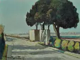 Gino Romiti, Strada con pini