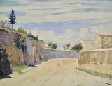 Odoardo Borrani, Via San Leonardo