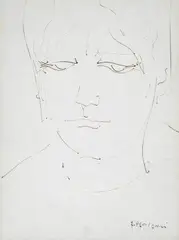 Face by Alfio Rapisardi, Signature lower right, offered Nov 2020