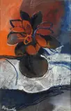Fernando Farulli, Vase with flowers