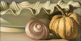 Fabio Aguzzi, Porcelain, pumpkin, shell