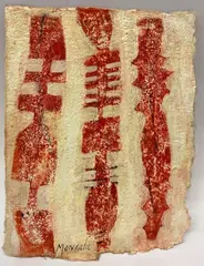 Giriama (Kenya) by Ignazio Moncada, Signature in the lower center. On the reverse: title and dedication with signature., offered Nov 2020