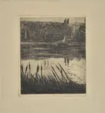 Umberto Boccioni, Die Liebenden am See (Gli amanti del lago)