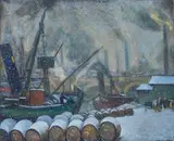 Baccio Maria Bacci, Le port S. Bernard a Paris