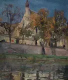 Mario Cavaglieri, Lungo fiume