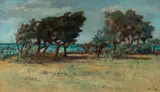 Mario Borgiotti, La libecciata (Omaggio a Fattori)