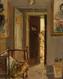 Francesco Cangiullo, Lo studio del pittore