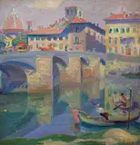 Fernand Riblet, Ponte Santa Trinita