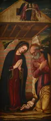 Natività by Francesco dai Libri, expertise di Giuliano Briganti on paper intestata, offered Oct 2020