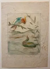 Studio di pappagallo e anatra by Romeo Costetti, offered Sep 2020