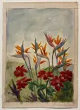 Romeo Costetti, Studio di fiori