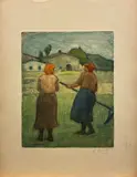 Romeo Costetti, Contadine