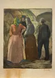 Romeo Costetti, Conversazione di contadine