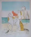 Giorgio de Chirico, Cavalli col tempio