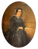 Aleksander Kaminsky, Portrait of a lady, Signature on the right. & Nbsp;