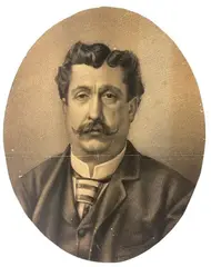 Manly portrait by Luigi Serena, Signature lower right., offered Sep 2020