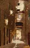 Guido Somelli, To the noise, signature traces lower right. On the reverse: signature and title.