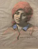 Angiolo Tommasi, Young peasant woman