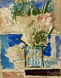 Gastone Breddo, Flowers on the balcony