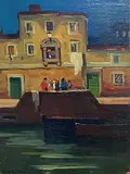 Vecchia Livorno by Renato Natali, offered Aug 2020