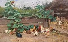 Géza Vastagh, Animali da cortile