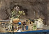 Marcello Muccini, Still life, 1964, Signature and date in the lower right corner.