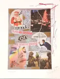 Lamberto Pignotti, Without title, 2002, Signature in pencil on the bottom right; lower left edition; signature and date in the lower left.