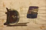Fausto Melotti, Composition, Signature in the lower right corner. & Nbsp;